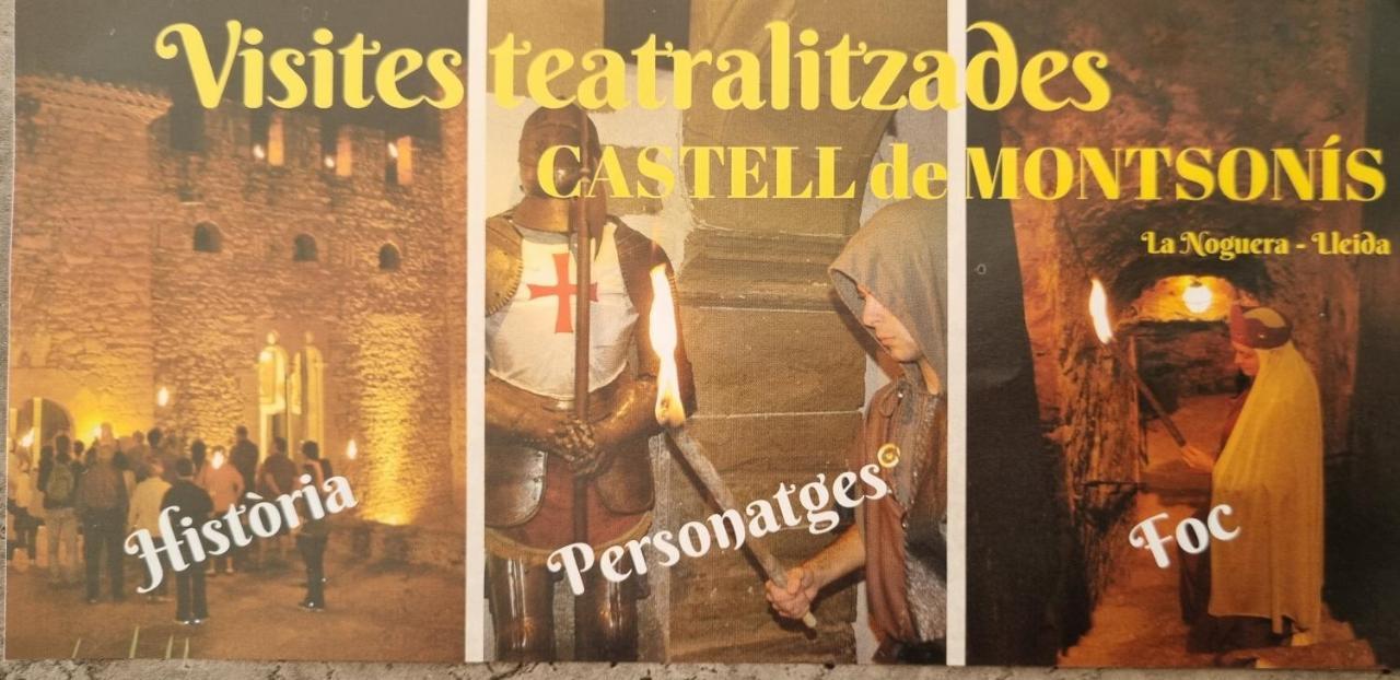 Appartamento Cal Roger Monsonis Montsonis Esterno foto